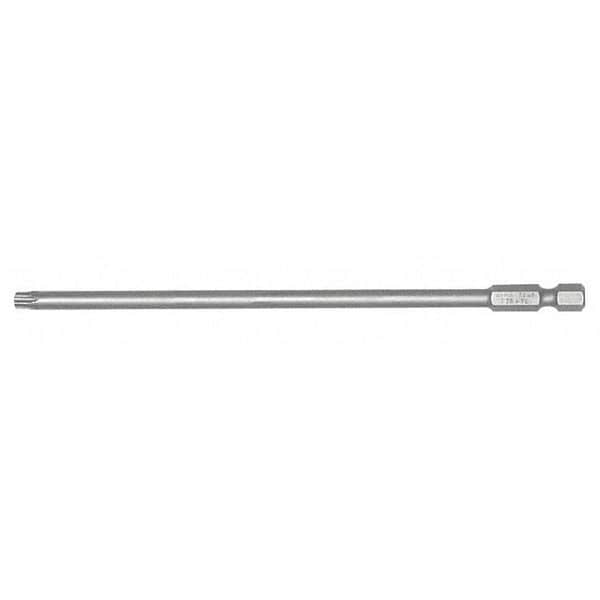 T25 Torx Power Bit, 1/4In. Hex Drive, 6I