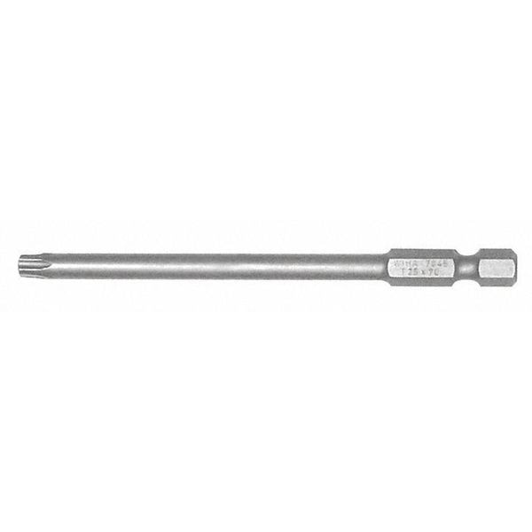T40 Torx Power Bit, 1/4In. Hex Drive, 3.