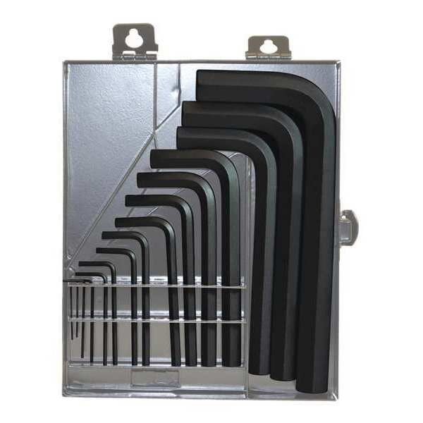 15 Piece Metric L-Shape Hex Key Set, 12394