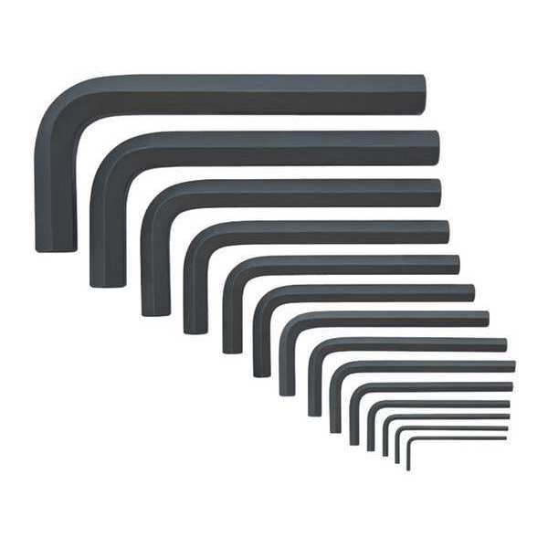 14 Piece Metric L-Shape Hex Key Set, 12397