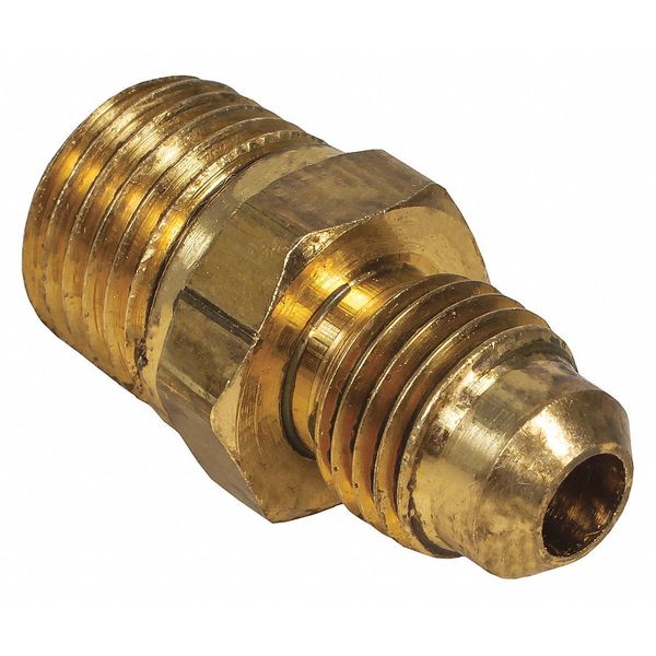 Flare, 1/4 In M NPT x 1/4 In Flare