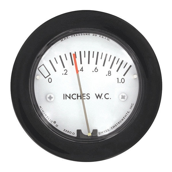 2-5000 0-100Mm Range Minihelic Gauge