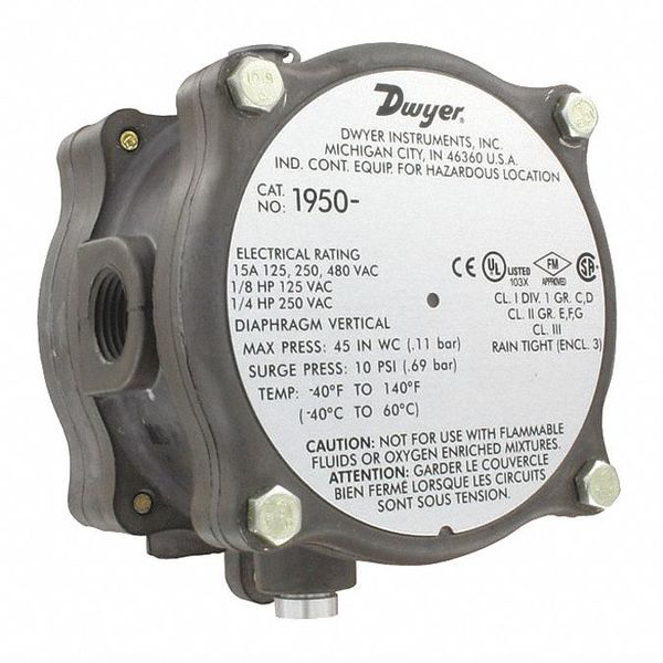 Differential Pressure Switch 3-11 In