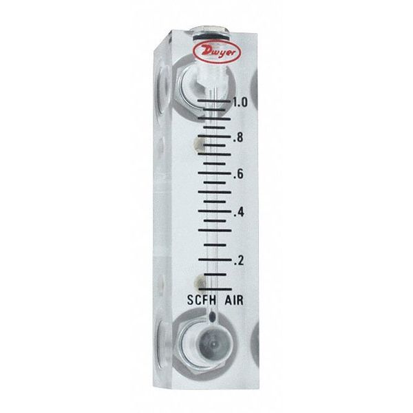 Flowmeter, Range 4-40 Scfh Air