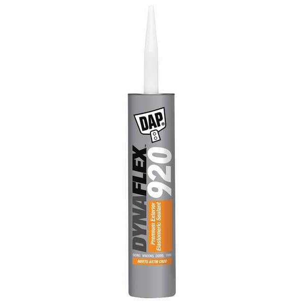 Exterior Elastomeric Sealant, 10 oz, Cartridge, White, 1-Chloro-4-(trifluoromethyl)-benzene Base