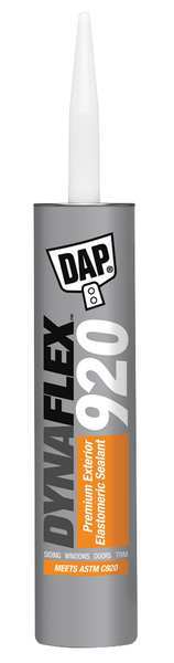 Exterior Elastomeric Sealant, 10 oz, Cartridge, Gray, 1-Chloro-4-(trifluoromethyl)-benzene Base