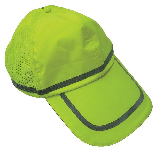 Baseball Cap, Polyester, Hi-Vis Lime