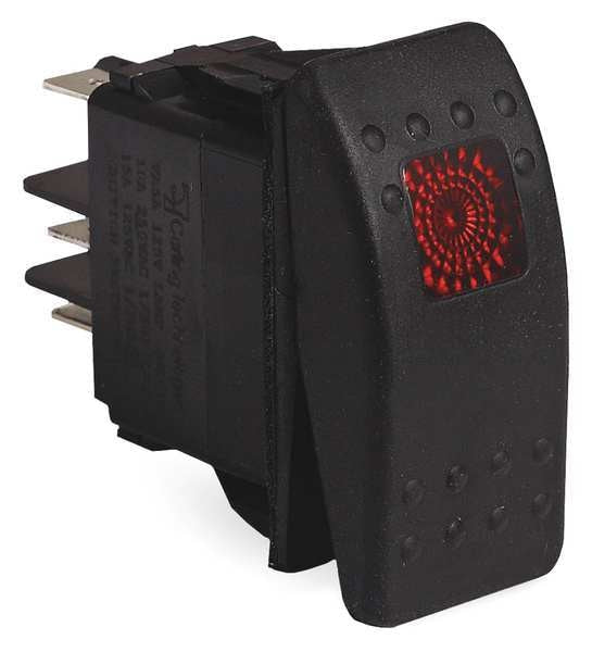 Rocker Switch, with Lamp