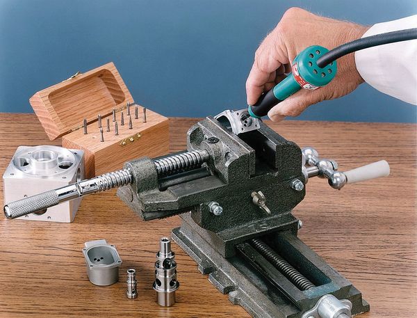 Straight Pencil Grinder, 1/4 in NPT Female Air Inlet, 1/8