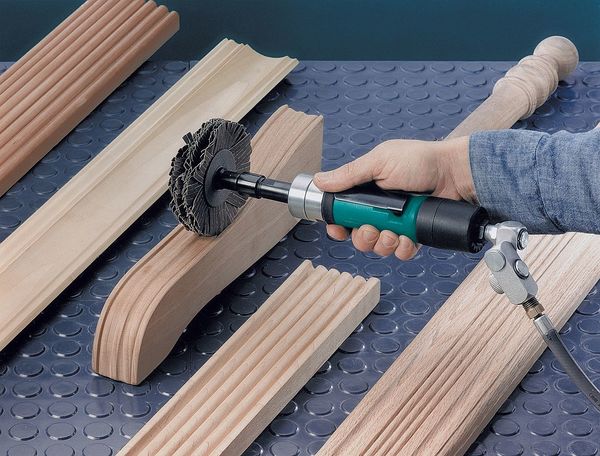 Pneumatic Finishing Tool, 0.4 HP