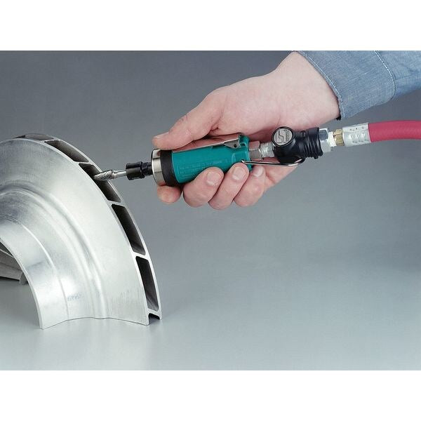 Straight Die Grinder, 1/4 in NPT Female Air Inlet, 1/4 in Collet, Heavy Duty, 30,000 RPM, 0.4 hp