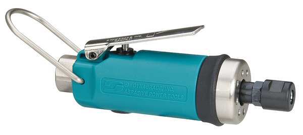 Straight Die Grinder, 1/4 in NPT Female Air Inlet, 1/4 in Collet, Heavy Duty, 25,000 RPM, 0.4 hp