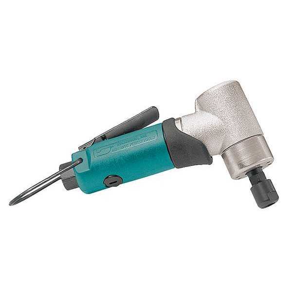 7 Degree Offset Die Grinder, 1/4 in NPT Female Air Inlet, 1/4 in Collet, Heavy Duty, 25,000 RPM