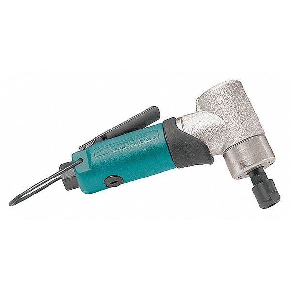 7 Degree Offset Die Grinder, 1/4 in NPT Female Air Inlet, 1/4 in Collet, Heavy Duty, 30,000 RPM