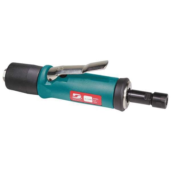 Straight Die Grinder, 1/4 in NPT Female Air Inlet, 1/4 in Collet, Heavy Duty, 18,000 RPM, 0.5 hp