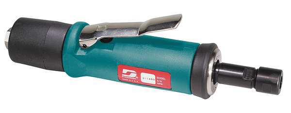 Straight Die Grinder, 1/4 in NPT Female Air Inlet, 1/4 in Collet, Heavy Duty, 24,000 RPM, 0.5 hp