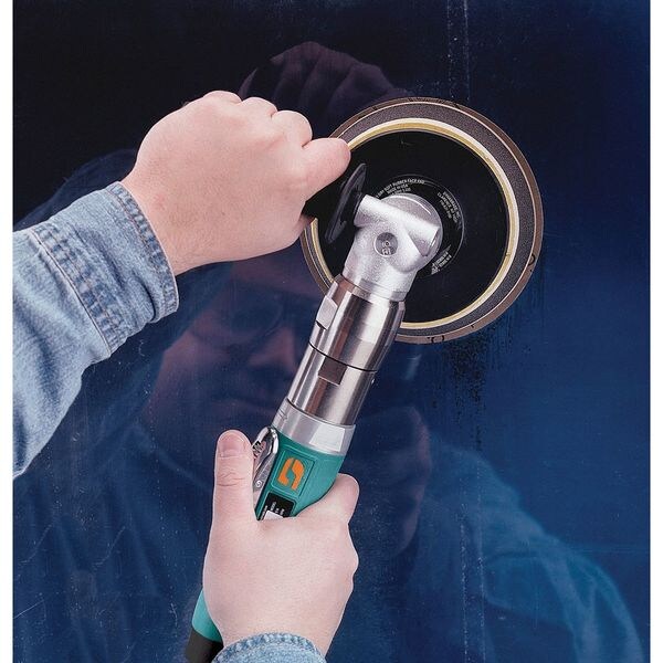 Air Buffer, 6 to 8 In. Pad, 4500 rpm