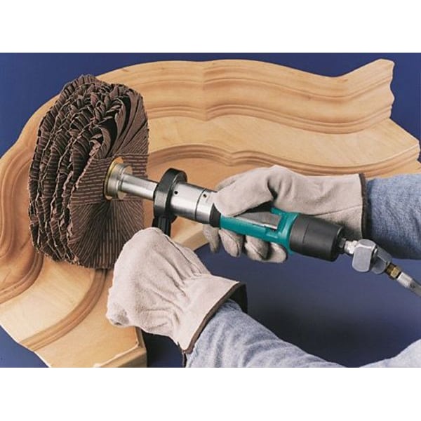 Air Finishing Tool, 3200 rpm, 11-1/2 In. L