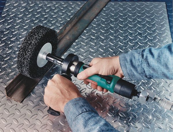 Air Finish Tool, 3400 rpm, 13-5/8 In. L