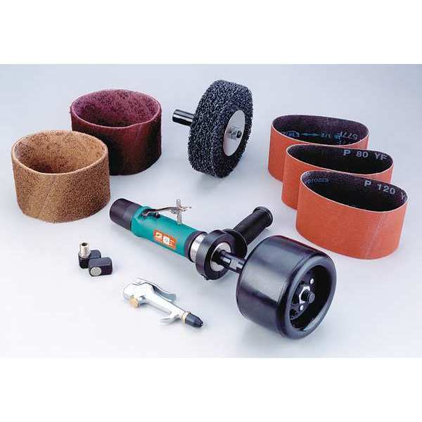 Air Finishing Tool, 3400 rpm, 14-5/8 In. L