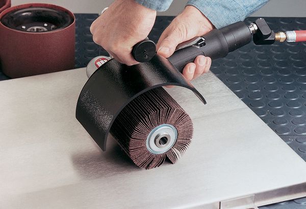 Air Finishing Tool, 3400 rpm, 13-1/2 In. L