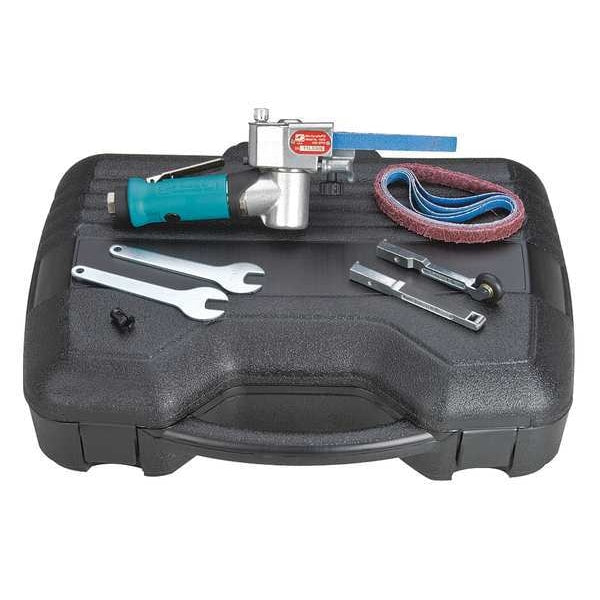 Air Belt Sander, 0.4 HP, 1/8 to 1/2 x 12