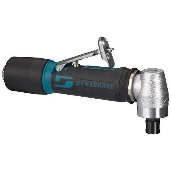 Right Angle Die Grinder, 3/8 in NPT Female Air Inlet, 1/4 in Collet, Heavy Duty, 12,000 RPM, 0.4 hp
