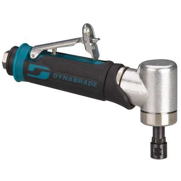 7 Degree Offset Die Grinder, 1/4 in NPT Female Air Inlet, 1/4 in Collet, Heavy Duty, 25,000 RPM