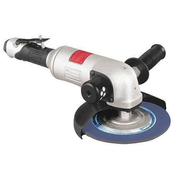 Type 27 Angle Grinder, 1/2 in NPT Female Air Inlet, Heavy Duty, 6,000 RPM, 2.0 hp