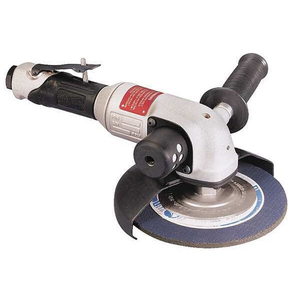 Type 27 Angle Grinder, 1/2 in NPT Female Air Inlet, Heavy Duty, 6,000 RPM, 1.2 hp