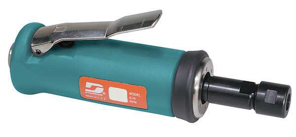 Straight Die Grinder, 1/4 in NPT Female Air Inlet, 1/4 in Collet, Heavy Duty, 15,000 RPM, 0.5 hp