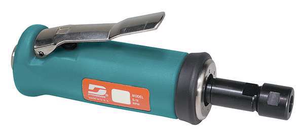 Straight Die Grinder, 1/4 in NPT Female Air Inlet, 1/4 in Collet, Heavy Duty, 18,000 RPM, 0.5 hp