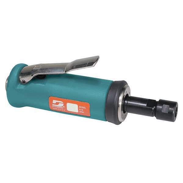 Straight Die Grinder, 1/4 in NPT Female Air Inlet, 1/4 in Collet, Heavy Duty, 20,000 RPM, 0.5 hp