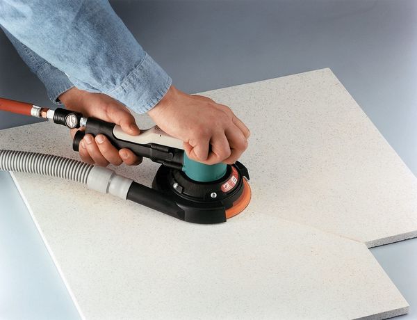 Air Random Orbital Sander, 0.45HP, 5 In.
