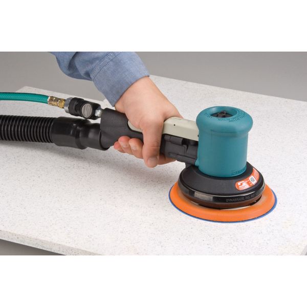 Air Random Orbital Sander, 0.45HP, 6 In.