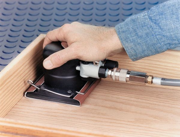 Pneumatic Finishing Sander, Non Vacuum