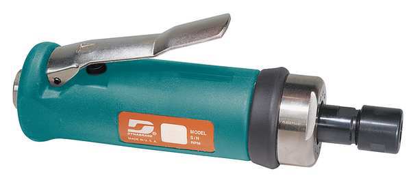 Straight Die Grinder, 1/4 in NPT Female Air Inlet, 1/4 in Collet, Heavy Duty, 15,000 RPM, 0.7 hp