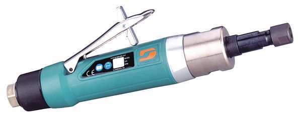 Straight Die Grinder, 1/4 in NPT Female Air Inlet, 1/4 in Collet, Heavy Duty, 4,500 RPM, 1.0 hp