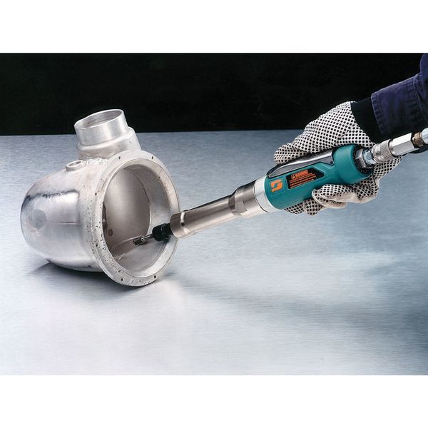 Straight Die Grinder, 3/8 in NPT Female Air Inlet, 1/4 in Collet, Heavy Duty, 15,000 RPM, 1.0 hp