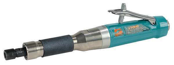 Straight Die Grinder, 3/8 in NPT Female Air Inlet, 1/4 in Collet, Heavy Duty, 18,000 RPM, 1.0 hp