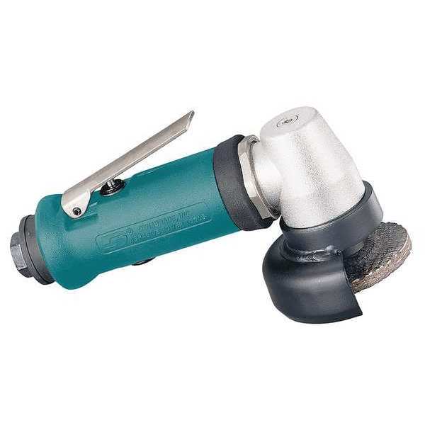 Type 27 Angle Grinder, 1/4 in NPT Female Air Inlet, Heavy Duty, 15,000 RPM, 0.4 hp