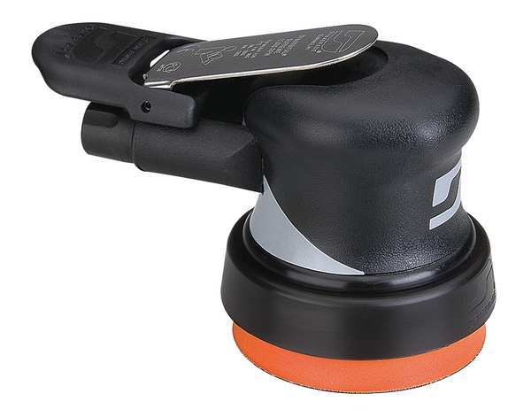 Air Random Orbital Sander, 0.28HP, 6 In.
