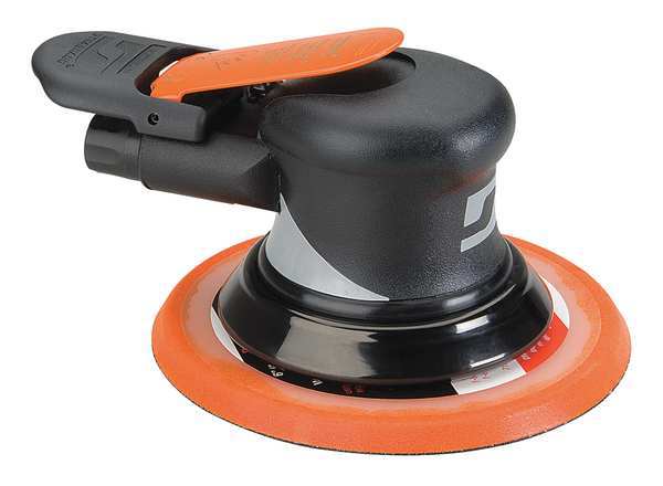 Air Random Orbital Sander, 0.28HP, 6 In.