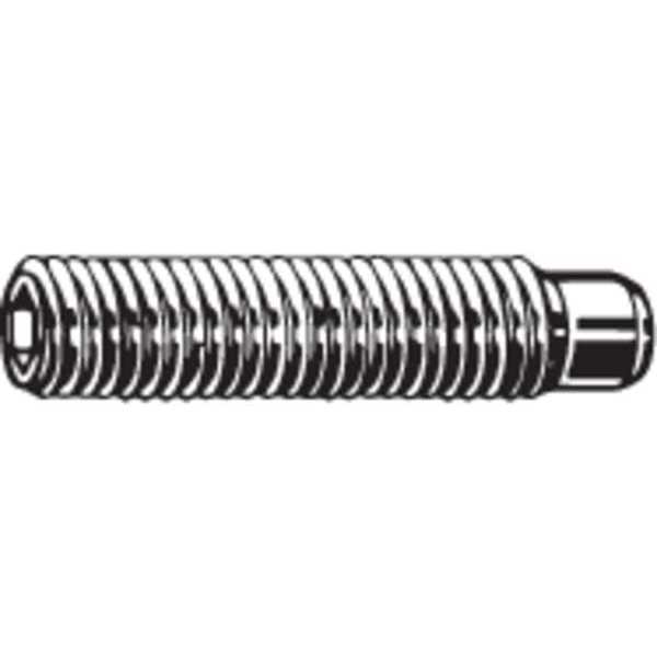 Socket Set Screw, Cup, 1/4-20x7/8, PK100