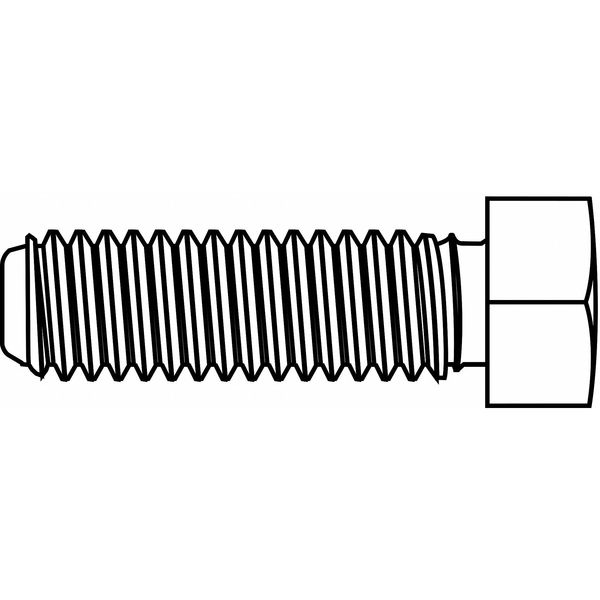 Socket Set Screw, Flat, 4-40x3/16, PK100