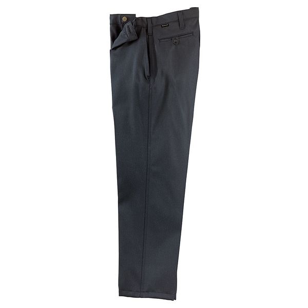 Pants, 44 in., Dark Navy, Zipper and Button