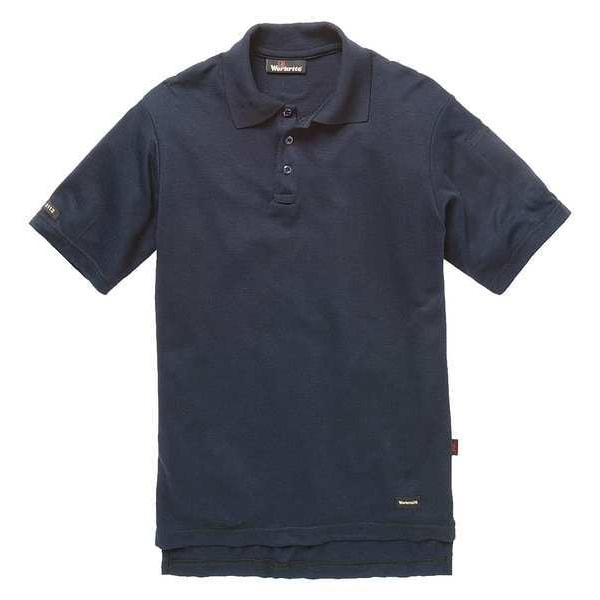 FR Short Sleeve Shirt, Navy, LGT, Button