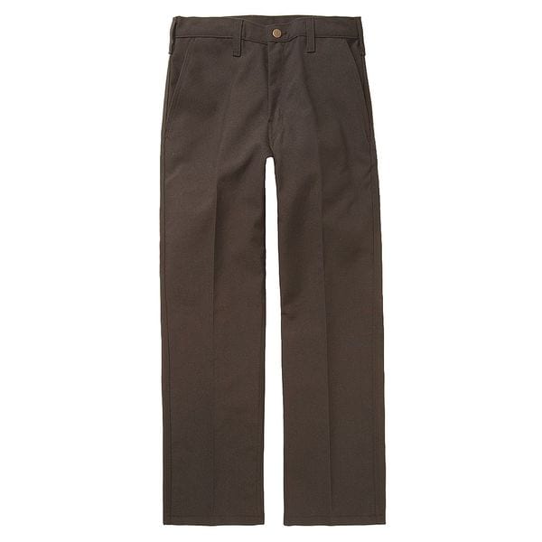 Pants, 42 in., Dark Navy, Zipper and Button