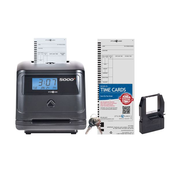 Auto Totaling Time Clock, Digital