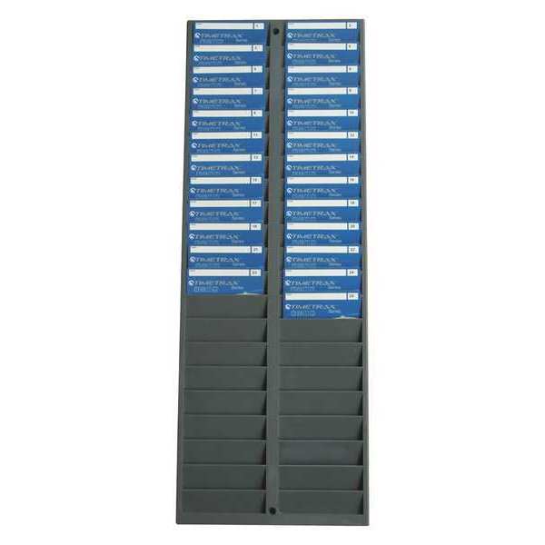 Employee ID and Badge Rack, Gray